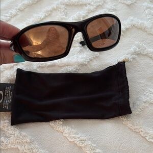 Oakley straights plum colored sunglasses